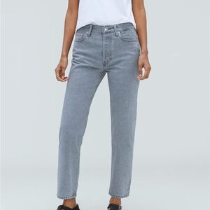 Everlane | The Rigid Slouch Jean | vintage grey